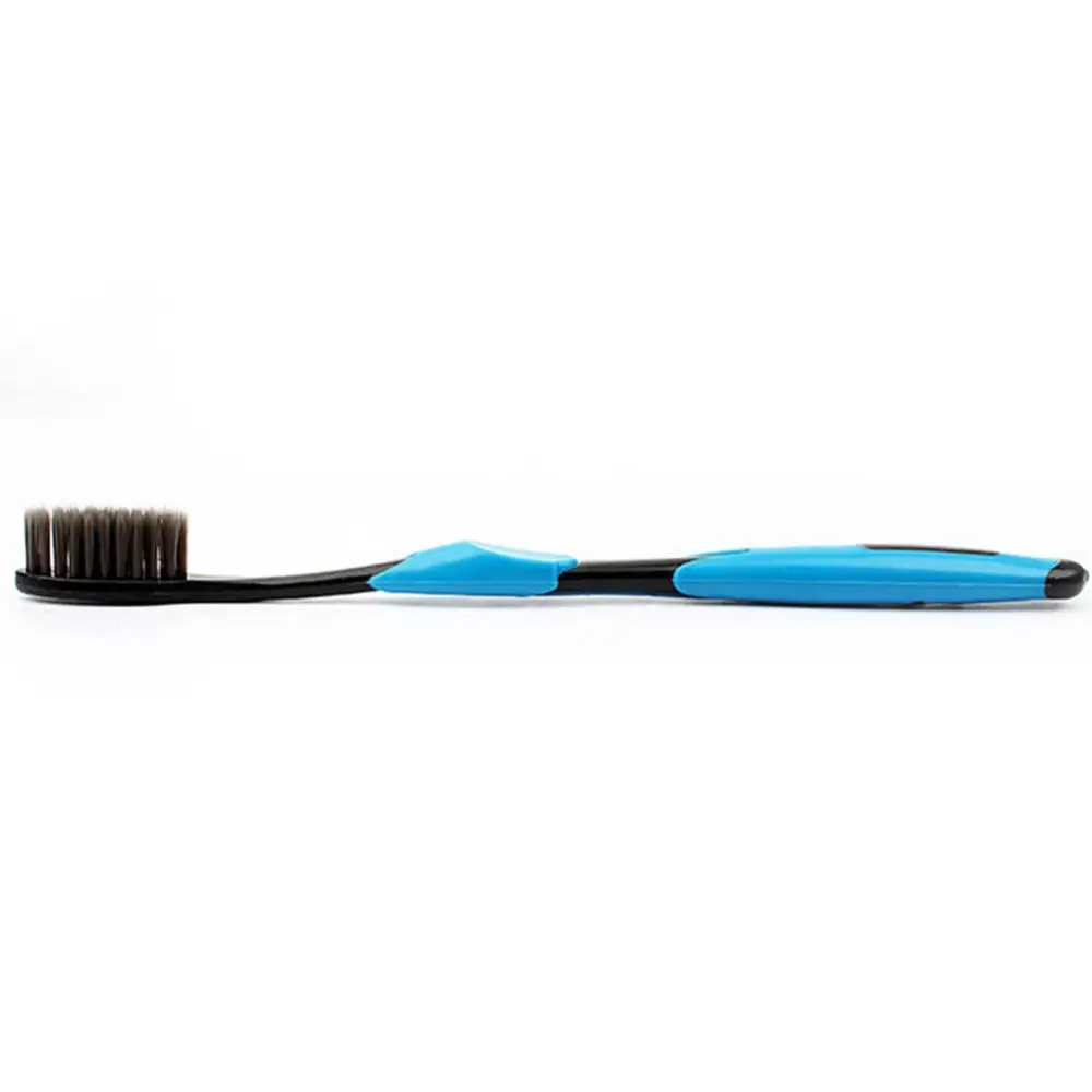 Volwassen bamboe houtskool zachte borstel tandenborstel orale verzorging tanden reinigingsgereedschap orthodontische beugels tandenborstels tandheelkundige tandenborstel