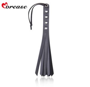 Adulte bdsm jeu fétiche sexe bondage queue en cuir fessée paddle fouet Flogger jouets sexuels pour couples femmes politique sexy Knout esclave Y15107486