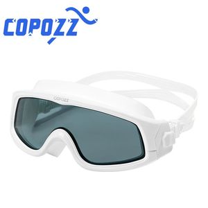 Adulte Big Fraft Professional Swimming Imperproofing Soft Silicone Glasses Swim Eyewear Anti-Fog UV Men Women Goggles for Men Women 240412