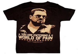 Volwassen bruine film The Big Lebowski die een wereld van pijn binnengaat Walter T -shirt T -shirt cool casual pride t shirt heren unisex mode9969866