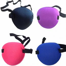 Couvre-oeil unique pour enfant et adulte, Patch oculaire doux et Portable, lunettes d'entraînement pour amblyopie, masque pour les yeux, B0N2 #