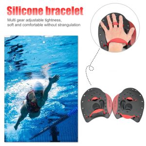 Pagaies de natation professionnelles pour enfants et adultes, correction des ceintures, palmes à main, palmes, gants palmés