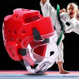 Professionele taekwondo -helmhelm van volwassen kinderen Boks Gym Free Fighting Training Protector voor Thaise bokskarate hoofdwacht