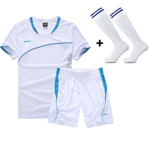 Maillot de football pour enfants adultes, ensemble de football pour étudiants garçons et filles, uniforme de sport court pour enfants, ensemble de football de fitness 240210