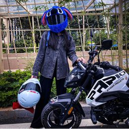 Volwassen Kerstmis Volledige helm Pluche Cover Motorfiets Hoed Moto voor Outdoor Personalized Case Helmen