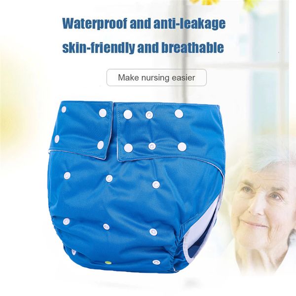 Couches Adultes Couches Couche Adulte Réutilisable pour Personnes Âgées et Handicapées Super Grande Taille Réglable Imperméable Respirant Incontinence Pantalon Undewear 230602