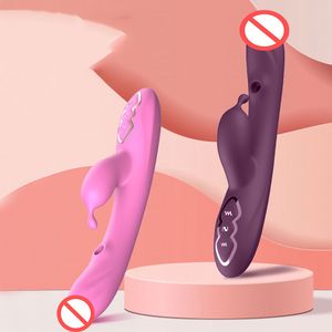 Volwassen dildo vibrator kutje vibratie massager g spot clitoris stimulator massage stok nep penis recharge toverstaf voor volwassen seks speelgoed valentijn gift zl0087