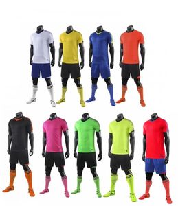 Volwassen Voetbal Uniform Aangepaste Voetbal Jersey Kit Mannen Team Training Trainingspak Jongen Loszittende Vrouwen Sportkleding Pak Kleding 240315