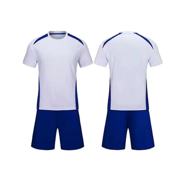 Uniforme de football adulte set pour les étudiants masculins, un uniforme d'équipe de formation professionnelle de la compétition sportive, une personnalisation en jersey à manches courtes pour enfants à manches courtes