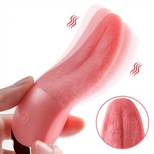 Forrealistische tonglikkende vibrator voor vrouwen, clitorisstimulatie, pijpbeurt, vrouwelijke orgasmemachine