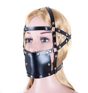 Volwassen Plezier Rood Versterken Masker Mesh Mond Bal Fetish Terughoudendheid Sex Bondage Ball Gag Fantasy Sex Mondmasker Cosplay Harnas Gags4286402