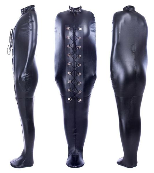 Juegos para adultos BDSM Body Brazo Restricciones de esclavitud Juguetes sexuales para hombres Mujeres Mummy Mermaid Stritjacket Juguetes eróticos Shop Y18116575744