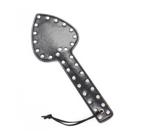 Jeux pour adultes bdsm paddle pagaye noire rose de garniture