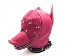 Juegos para adultos cosplay casco de caballo bondage de cuero bdsm fetiche esclavo máscara con los ojos vendados gorra reposacabezas capucha juguetes sexuales productos 0091247238