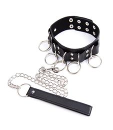 Volwassen games vrouwelijke metalen ketting nekbeveiliging honden slaaf kraag bondage volwassen seksspeeltjes voor HER4999052