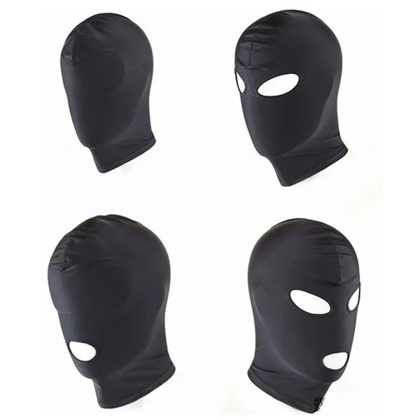 High Elastic Spandex Bondage Hood Slave Expose Headgear BDSM Toys Erotic Contrraintes Bondage Equipment Adults Produits