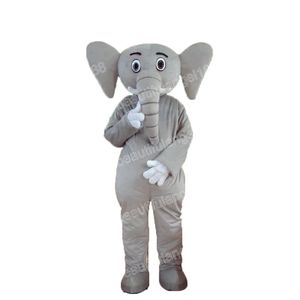 Costume de mascotte d'éléphant géant adulte de haute qualité personnaliser dessin animé en peluche dent personnage de thème animé taille adulte déguisement de carnaval de Noël