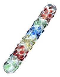 Glasseks speelgoed volwassen glas kristal dildo g spot tickler clitoral vaginale anale massager sex speelgoed #r410