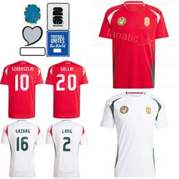 Adulte 15 Kata Soccer Jersey 2024 Euro Cup 14 Bolla 7 Nego 15 Kleinheisler 17 Styles Kerkez 16 Gazdag Dzsudzsak Szoboszlai Kits de chemise de football de l'équipe nationale