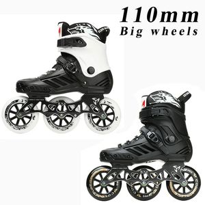 Skates en ligne adultes 3 roues de chaussures extérieures Sneaker Rouleau Skate Aluminium Tamis Advancer pour débutant Men 240407