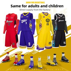 Jersey de baloncesto para niños adultos personalizar a los jóvenes para hombres, un uniforme de entrenamiento transpirable camisa de niño deportivo