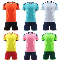 Adulte Enfants Football Jersey Hommes Garçon Personnaliser Uniformes De Football Kit Vêtements De Sport Futsal Sportswear Formation Survêtement Enfant 240321