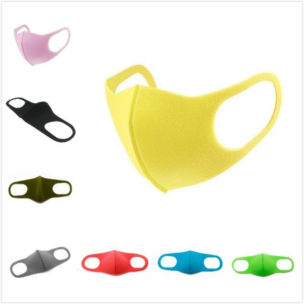 Masques de sac individuels pour enfants et adultes, respirateur pliable à boucles auriculaires, éponge buccale lavable, masque anti-poussière, protection de fête Boom2015