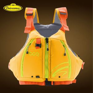 Des gilets de sauvetage en kayak pour enfants adultes approuvés EN ISO 124025 Certified Wardancy Aids Youth Safety Fishing Vest 240403
