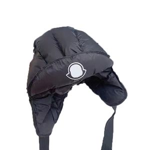 Moncl COLLECTION Casquette de ski Cache-oreilles de station de ski chaud Chapeau en duvet Bonnet tricoté pour adulte Bonnet de créateur Neuf couleurs disponibles Chapeau sans bord de créateur