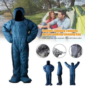 Adult Lite Wearable Sleeple Back Back Warming para caminar para acampar al aire libre FDX99 bolsas4028054