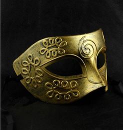 Máscara de máscara de máscaras de adultos Grecia Romana Anciente Grecoroman Gladiador Máscara Masca Masquerada Decoración de la boda Decoración Fantantía M29433328
