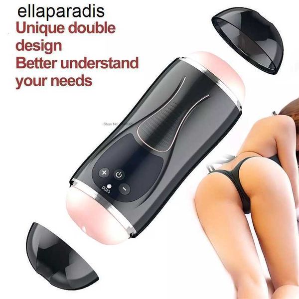 Masajeador para adultos, taza masturbadora automática para hombres, masturbación vaginal, mamada, masturbadores de coño, juguetes atractivos, máquina sexual de 7 velocidades