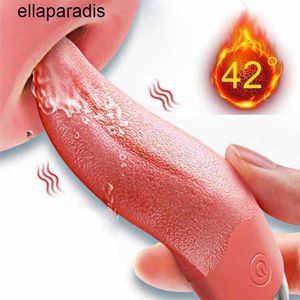 Volwassen stimulator Vrouwelijke Vibrator Tong Vibrerende Clitoris Stimulator Usb Lading Seksspeeltjes Kut Likken G Spot Mannen Likken Vrouwen Vibrators