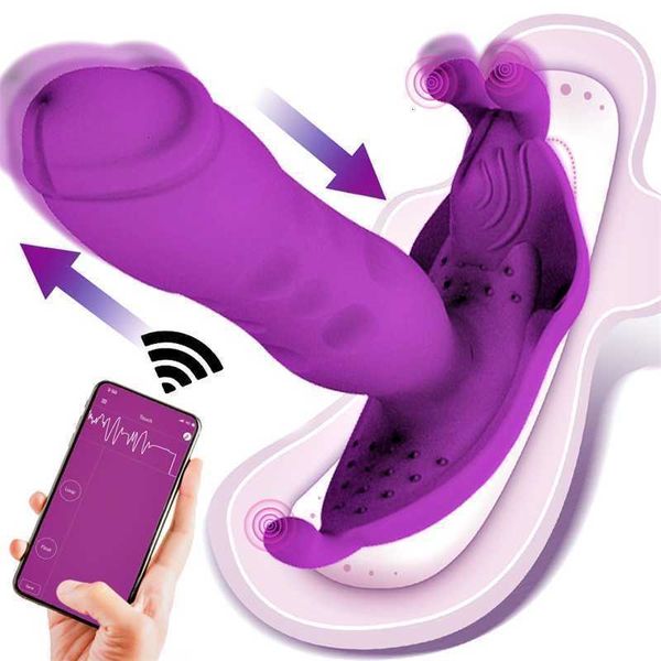 Masajeador para adultos, nuevos juguetes sexuales, consolador Bluetooth, vibrador para mujeres, aplicación remota inalámbrica, Control, bragas vibratorias portátiles para adultos
