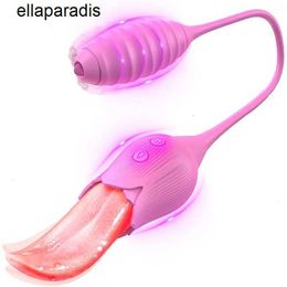 Volwassen stimulator Realistische Tong Vibrator voor Vrouwen Vaginale Masturbator Kut Pijpbeurt Borst Clitoris Likken Seksspeeltjes Vrouwelijke ...