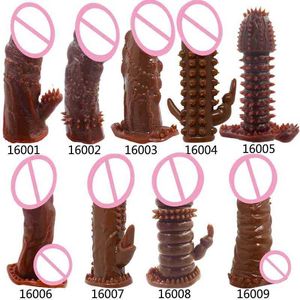 Volwassen massager herbruikbare pikringvertraging ejaculatie geen vibrators volwassen speelgoed voor mannenkuisheid riem op penis anale buttplug -producten