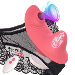 Volwassen massager Zuigen clitorale stimulator sex shop externe controle dildo vibratorproducten vrouwelijke masturbator erotisch speelgoed voor vrouwen