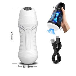 Volwassen Massager Telescopische Sexyshop Sucker Echte Elektrische Pijpbeurt Cup Vagaine Vigina s Pop voor Mannen Vrouwen Vibrator Borsten Volwassen God