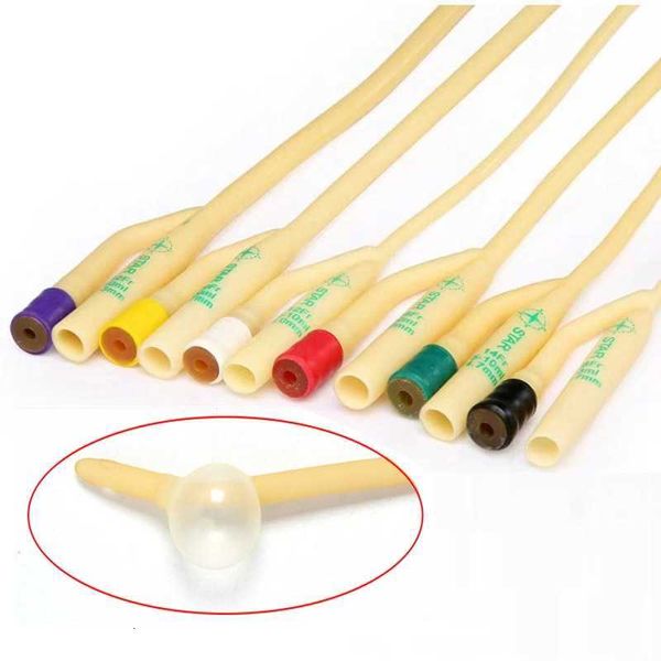 Juguete sexual Masajeador Catéter uretral/dilatadores/sonido/varilla/tubo Globo de 2 vías Enchufe para pene Masturbador Inserción de uretra masculina Juguete sexual para hombres