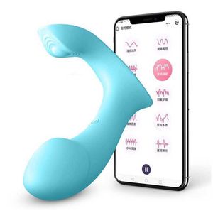 Volwassen massager vibrator voor vrouwen draadloze bluetooth dildo -app afstandsbediening draagbaar vibrerend slipje g spot clitoris stimulator seksspeeltjes