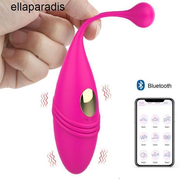 Masajeador para adultos Vibradores inalámbricos Bluetooth mujeres bolas vaginales estimulador de clítoris Anal masturbador juguetes sexuales femeninos para adultos productos eróticos