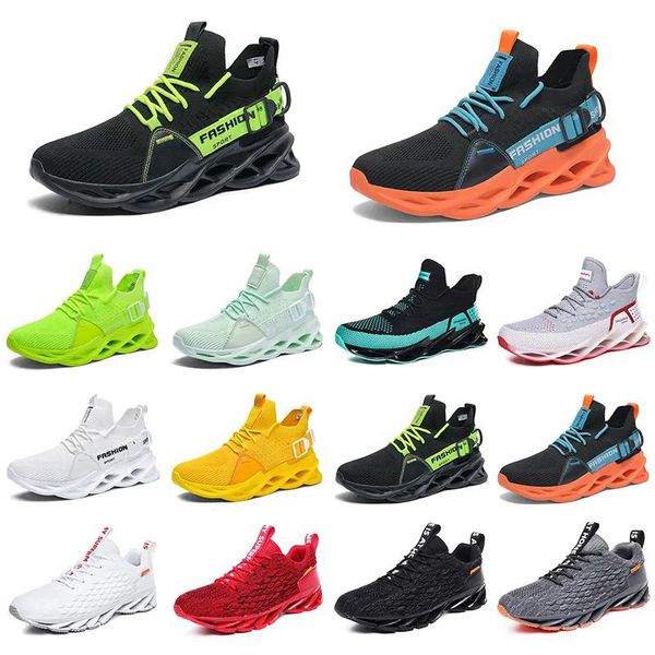 Chaussures de course pour hommes et femmes adultes avec différentes couleurs d'entraîneur Royal Blue Beige Sports Sneakers Seven