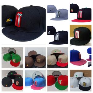 Adulte Mexique Équipe Nationale Ajustée Chapeaux Taille Chapeau Designer Snapback Plat Lettre Chapeau Football Baseball Broderie Casquettes Football Basket-Ball Chapeau Sports De Plein Air Casquette Hip Hop