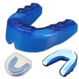 Protège-dents adulte Silicone protège-dents gomme bouclier meulage dents protecteur pour boxe MMA basket Football karaté Muay Thai