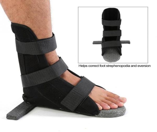 Adulte Plantar Fasciitis Ankle Splint Brace Leg Fixer Protector Support Drop Foot Orthose Stabilising Night Plantar Splint Brace1746523