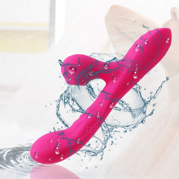 Produits pour adultes Vibromasseur lapin femelle Triple Stimulus Gode Clitoris Sucer Pulsation Baguette Magique Vagin Masseur Anal Adult Sex Toys pour Femmes 230316