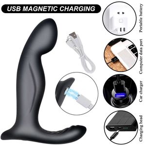 Volwassen producten vinger prostaat vibrator draadloze afstandsbediening vagina anale stimulator buttplug clitoris g spot anale seks speelgoed voor mannen vrouwen 230316
