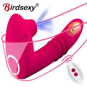 Producten voor volwassenen Stimulator Draagbaar speelgoed Clit Sucker Vibrator Dildo Vrouwelijke masturbator g-spot 10 modi Vibrerende slipjes voor koppels Volwassenen 18