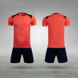 Adulto rojo hombres camiseta de fútbol conjunto de fútbol uniforme hombres uniformes de fútbol conjuntos uniformes deportivos personalizados camisetas de fútbol 240307