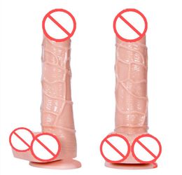 Vibrateur de gode sexuel adulte mâle pénis artificiel manuel de masturbation outils de masturbation réaliste toys sexuels pour femmes8800586